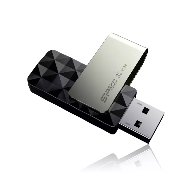 USB flash drive Silicon Power Blaze B30 32 GB, USB Type-A 3.2 Gen 1, black