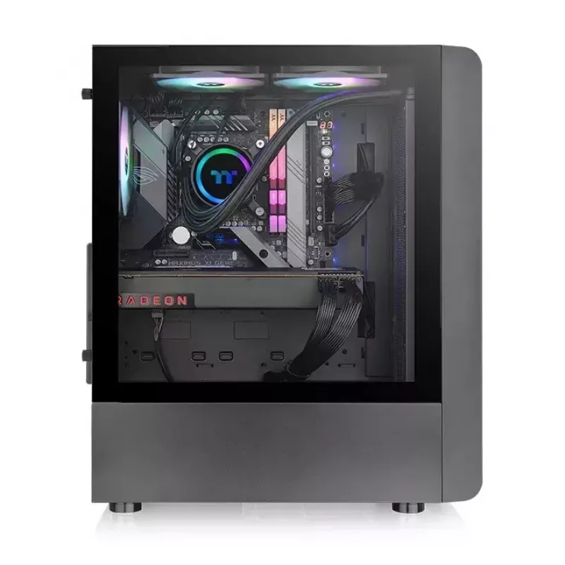 PC Case Thermaltake S200 TG ARGB Midi Tower Black