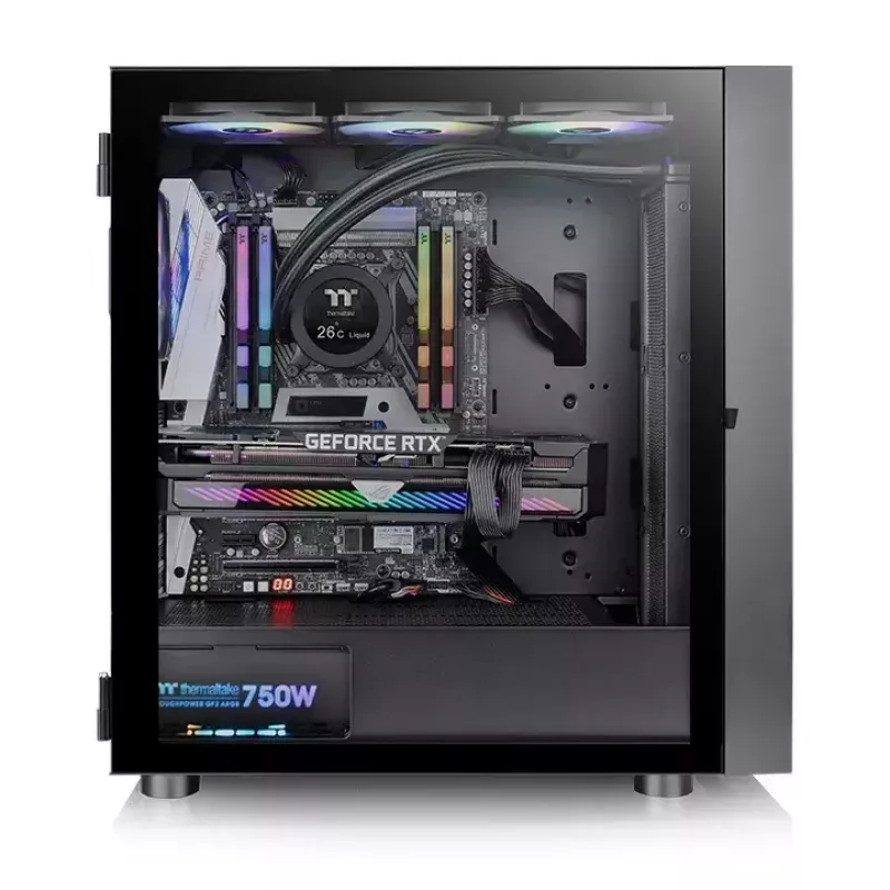 PC Case Thermaltake H570 TG ARGB Midi Tower Black