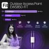 Wireless Access Point EnGenius Fit6 2×2 Outdoor — dual-band 2.4/5 GHz, 1774 Mbps, PoE, 2.5GbE LAN, 4 antennas, white