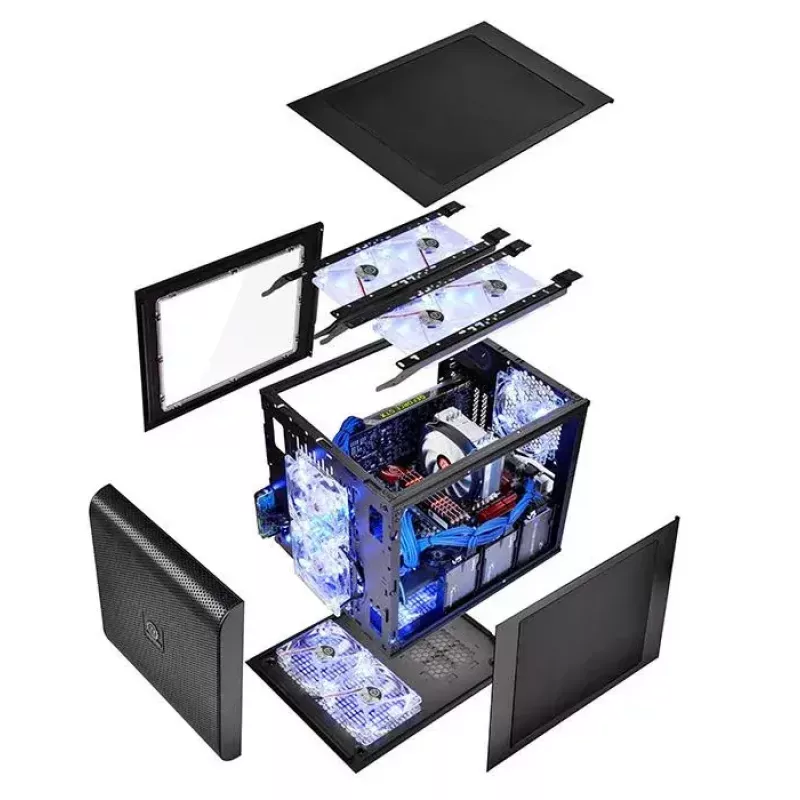 PC Case Thermaltake Core V21 Cube Black