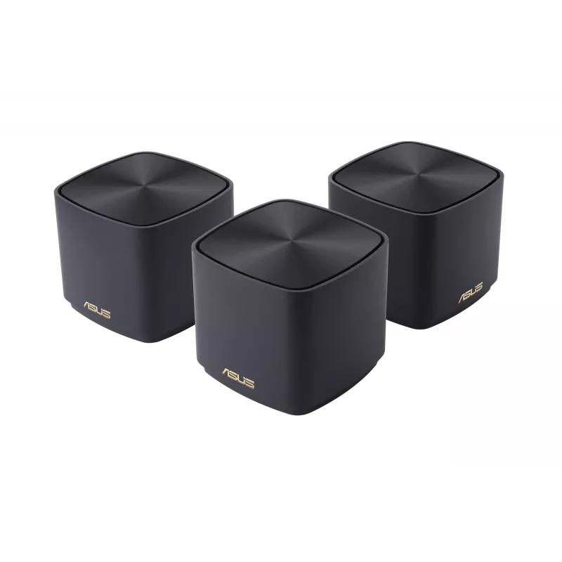 ASUS ZenWiFi Mini XD4 wireless router Gigabit Ethernet Tri-band (2.4 GHz / 5 GHz / 5 GHz) Black