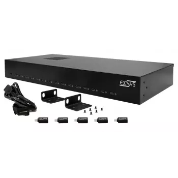 Mobile device charger EXSYS EX-11016 Universal Black AC Fast charging