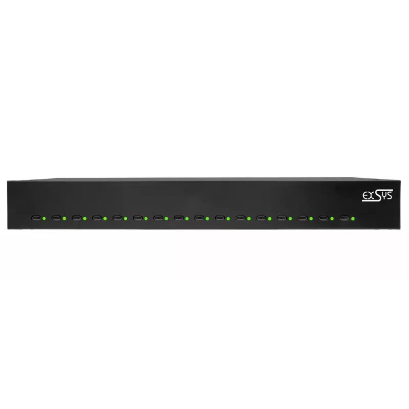 Mobile device charger EXSYS EX-11016 Universal Black AC Fast charging