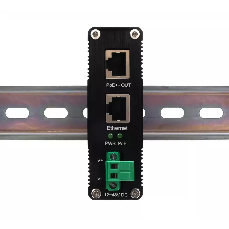 EXSYS PoE++ Gigabit Injector 90W -40°C to +80°C