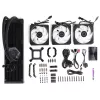 Liquid cooling kit Cooler Master MasterLiquid 360 ATMOS 12 cm Black