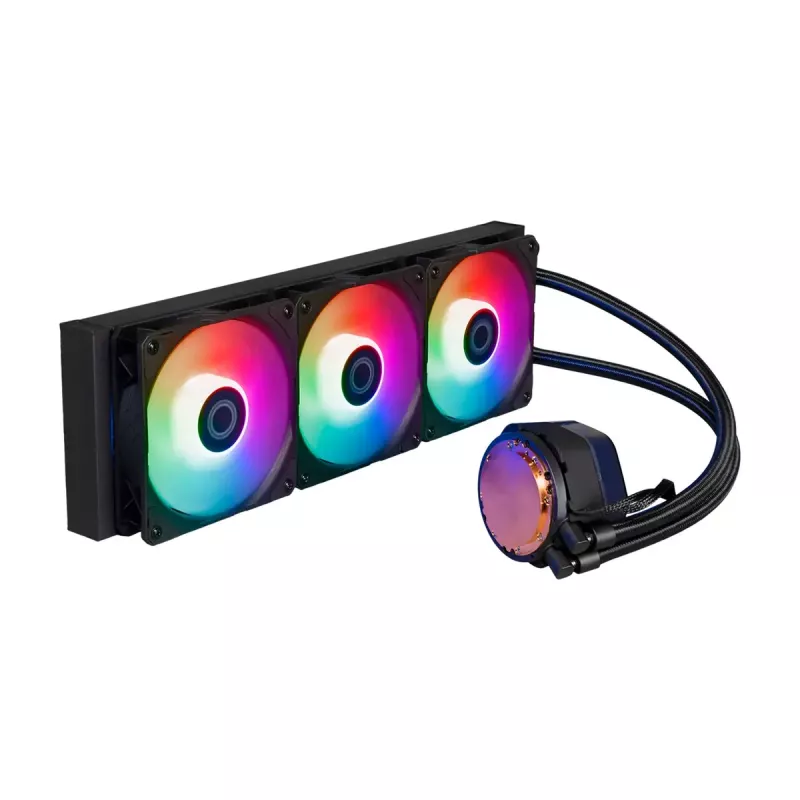 Liquid cooling kit Cooler Master MasterLiquid 360 ATMOS 12 cm Black