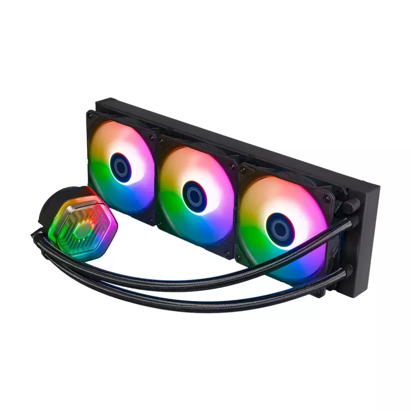 Liquid cooling kit Cooler Master MasterLiquid 360 ATMOS 12 cm Black