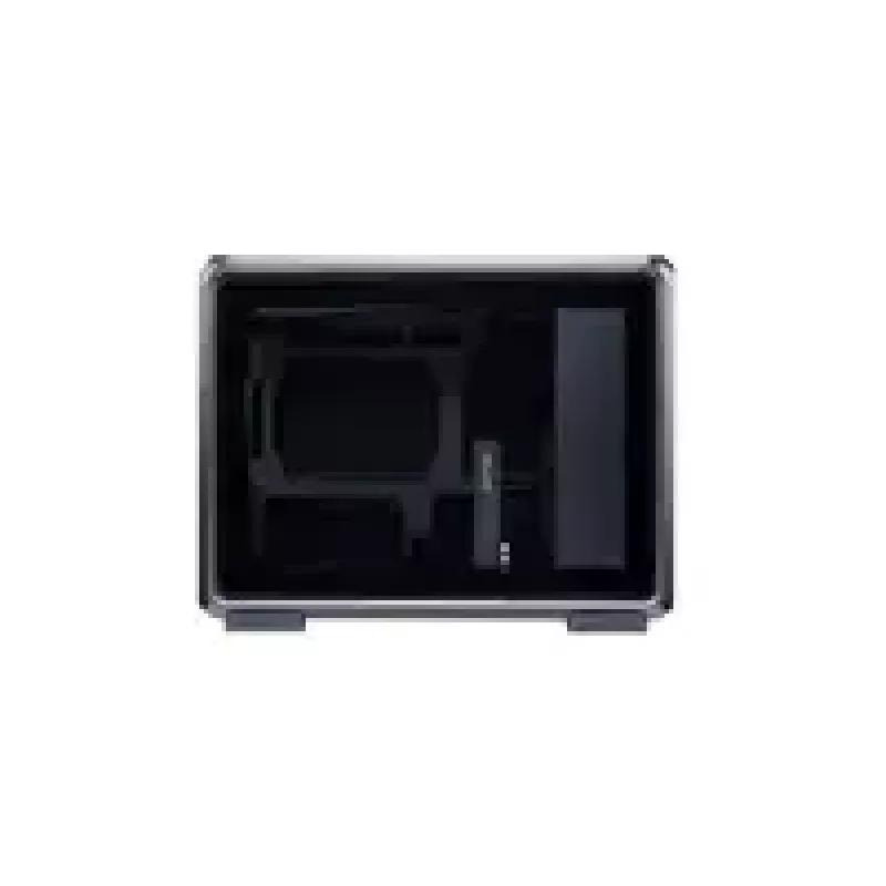 Computer case Cooler Master MasterFrame 400 Mesh Black mATX with transparent side panel and 1x 120mm ARGB fan