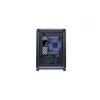 Computer case Cooler Master MasterFrame 400 Mesh Black mATX with transparent side panel and 1x 120mm ARGB fan