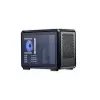 Computer case Cooler Master MasterFrame 400 Mesh Black mATX with transparent side panel and 1x 120mm ARGB fan