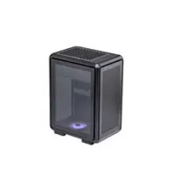 Computer case Cooler Master MasterFrame 400 Mesh Black mATX with transparent side panel and 1x 120mm ARGB fan