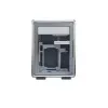 Computer case Cooler Master MasterFrame 400 Mesh Silver, mATX, Transparent side panel, 1x 120 mm ARGB fan