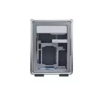 Computer case Cooler Master MasterFrame 400 Mesh Silver, mATX, Transparent side panel, 1x 120 mm ARGB fan
