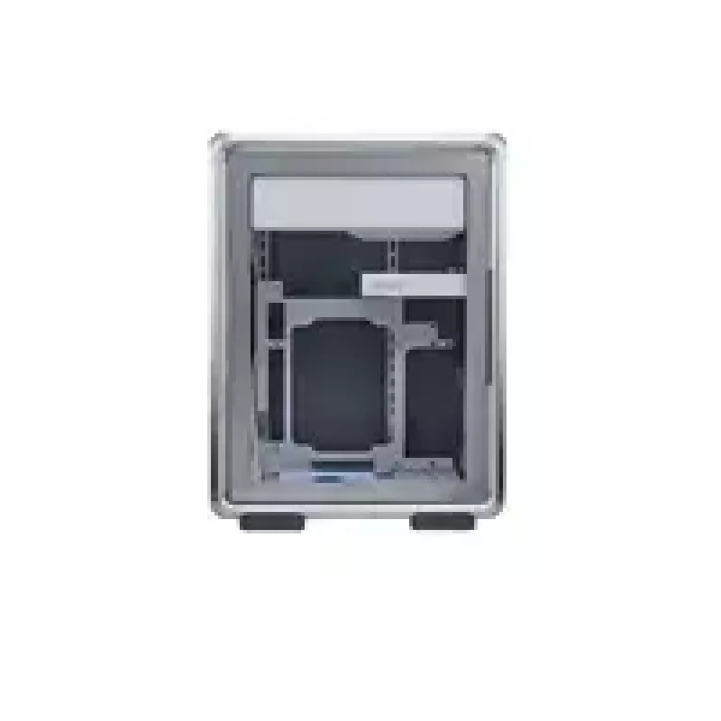 Computer case Cooler Master MasterFrame 400 Mesh Silver, mATX, Transparent side panel, 1x 120 mm ARGB fan