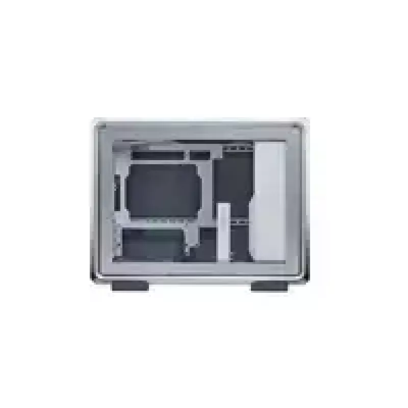 Computer case Cooler Master MasterFrame 400 Mesh Silver, mATX, Transparent side panel, 1x 120 mm ARGB fan