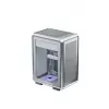 Computer case Cooler Master MasterFrame 400 Mesh Silver, mATX, Transparent side panel, 1x 120 mm ARGB fan