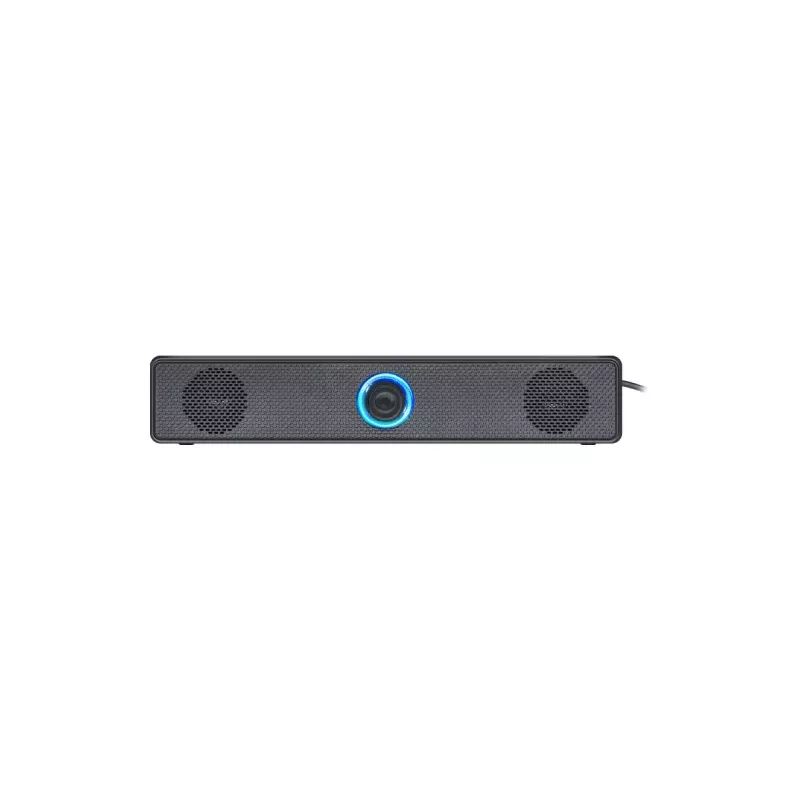 Portable speaker DEFENDER Z2 Black, wired USB, 6W RMS, SNR 70 dB, 80–18000 Hz, cube design