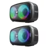Defender Q5 Stereo Portable Bluetooth Speaker, 20W, LED Illumination, FM Radio, TWS