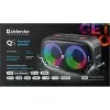 Defender Q5 Stereo Portable Bluetooth Speaker, 20W, LED Illumination, FM Radio, TWS