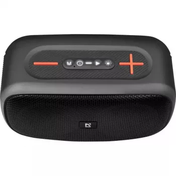 Defender Q5 Stereo Portable Bluetooth Speaker, 20W, LED Illumination, FM Radio, TWS