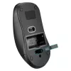 Wireless RF Silent Optical Mouse DEFENDER Nexus MS-195 — 1600 DPI, 2.4 GHz, Nano USB, Ambidextrous, 2×AAA, Black