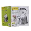 Kettle Maestro MR-1305 — stainless steel stovetop kettle, 3.0 L, induction-compatible, whistle, hinged lid