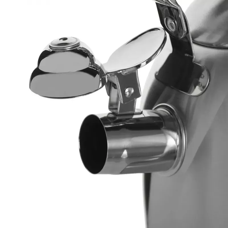 Kettle Maestro MR-1305 — stainless steel stovetop kettle, 3.0 L, induction-compatible, whistle, hinged lid