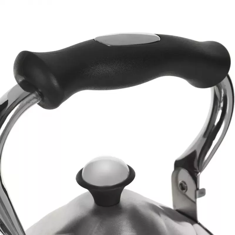 Kettle Maestro MR-1305 — stainless steel stovetop kettle, 3.0 L, induction-compatible, whistle, hinged lid