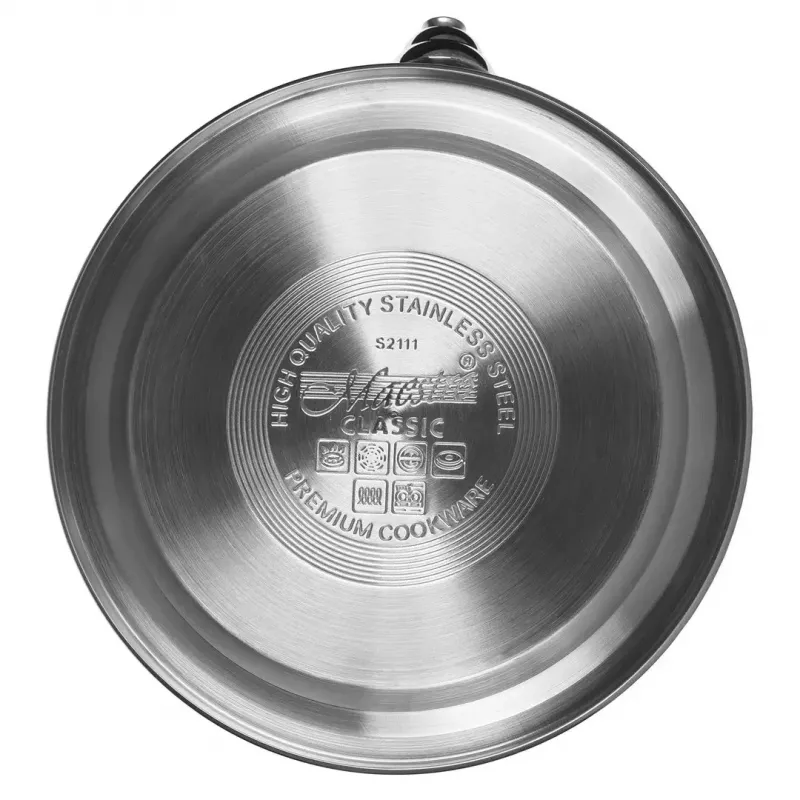 Kettle Maestro MR-1305 — stainless steel stovetop kettle, 3.0 L, induction-compatible, whistle, hinged lid