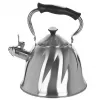Kettle Maestro MR-1305 — stainless steel stovetop kettle, 3.0 L, induction-compatible, whistle, hinged lid