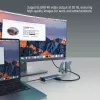 Docking station ColorWay CW-HUB02 6-in-1 100W — multiport hub with power delivery