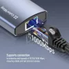 Docking station ColorWay CW-HUB02 6-in-1 100W — multiport hub with power delivery