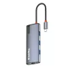Docking station ColorWay CW-HUB02 6-in-1 100W — multiport hub with power delivery