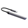 Docking station ColorWay CW-HUB04 4-in-1 USB-C — HDMI, Gigabit Ethernet, USB-A, PD passthrough