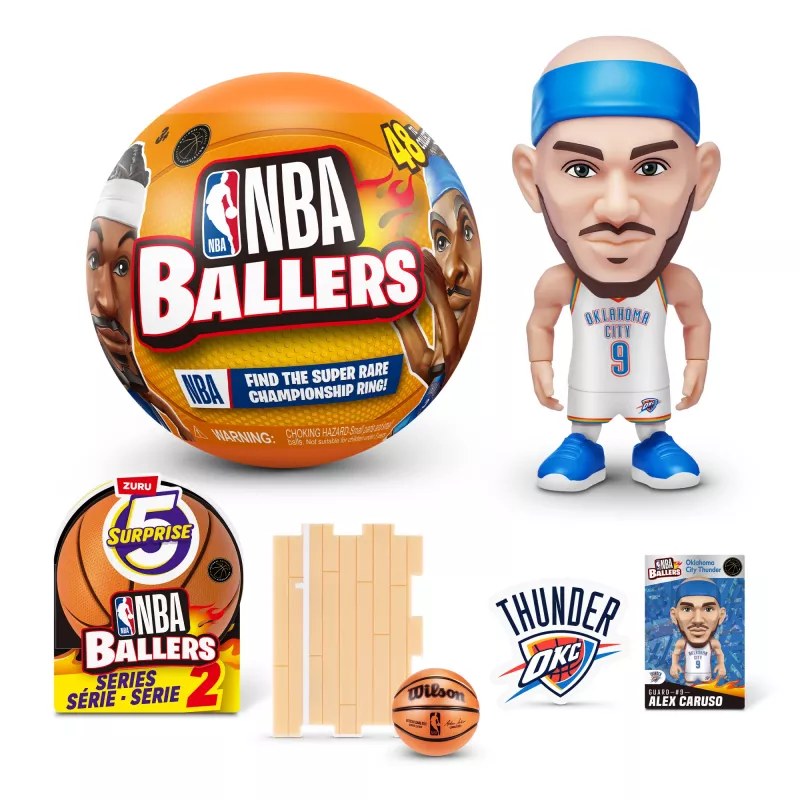 5 Surprise NBA Ballers Series 2, 3 yr(s), Multicolour