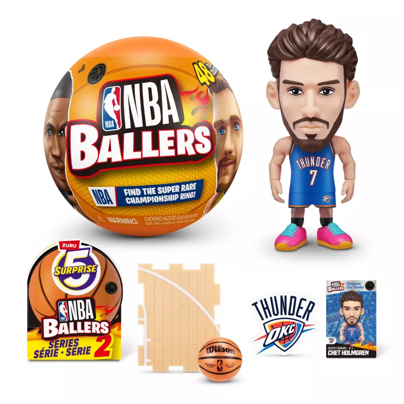 5 Surprise NBA Ballers Series 2, 3 yr(s), Multicolour