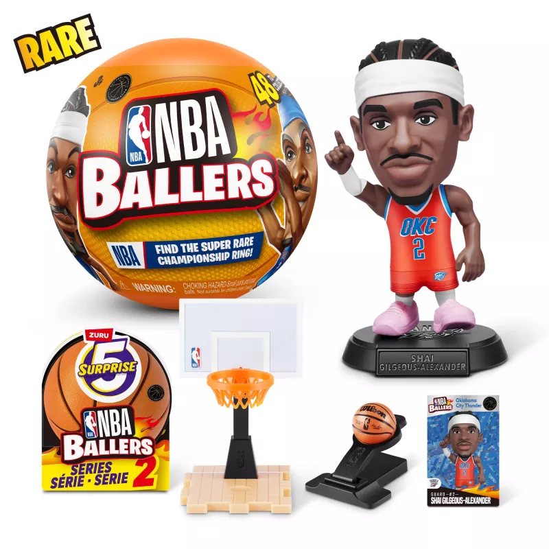 5 Surprise NBA Ballers Series 2, 3 yr(s), Multicolour