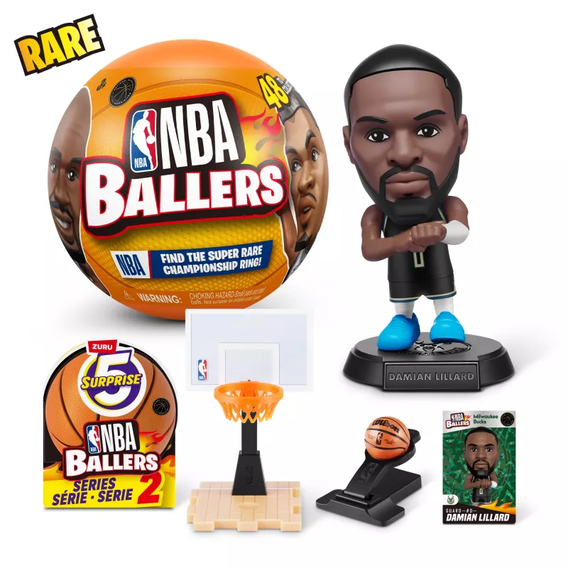 5 Surprise NBA Ballers Series 2, 3 yr(s), Multicolour