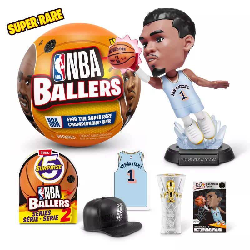 5 Surprise NBA Ballers Series 2, 3 yr(s), Multicolour