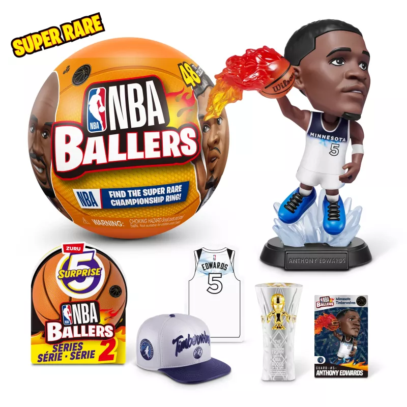5 Surprise NBA Ballers Series 2, 3 yr(s), Multicolour