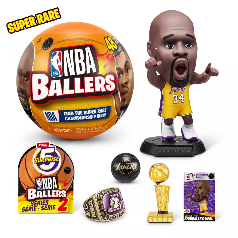 5 Surprise NBA Ballers Series 2, 3 yr(s), Multicolour