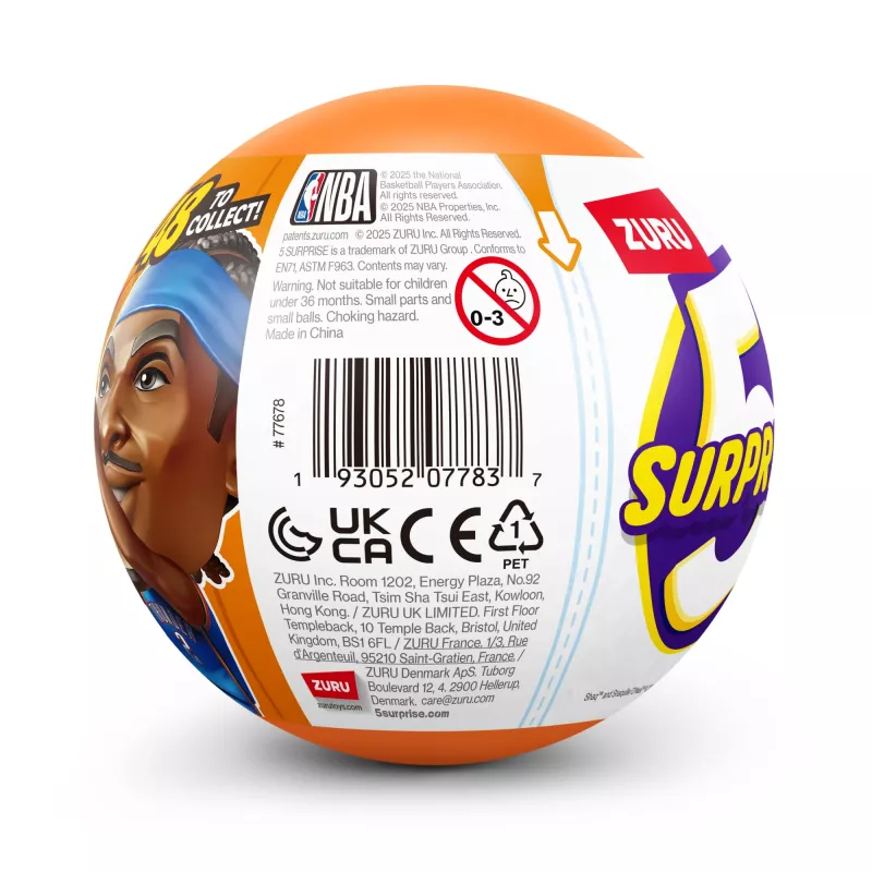 5 Surprise NBA Ballers Series 2, 3 yr(s), Multicolour
