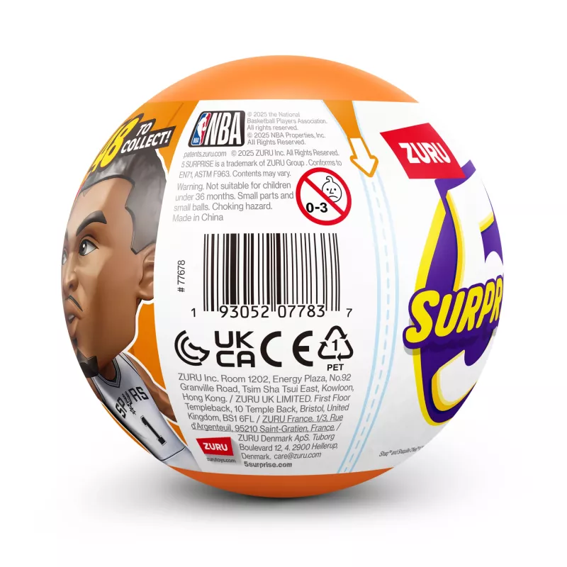 5 Surprise NBA Ballers Series 2, 3 yr(s), Multicolour