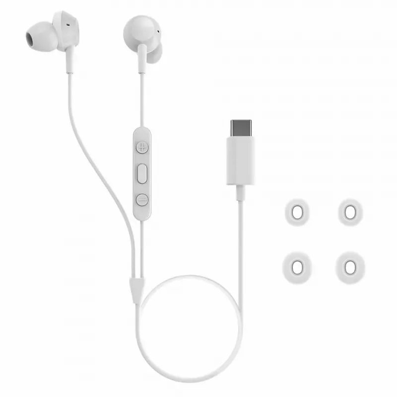 Philips TAE5008WT/00 headphones/headset Wired In-ear Calls/Music USB Type-C White