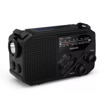 Portable Radio Philips TAR1609/00 Analog & Digital AM FM Black