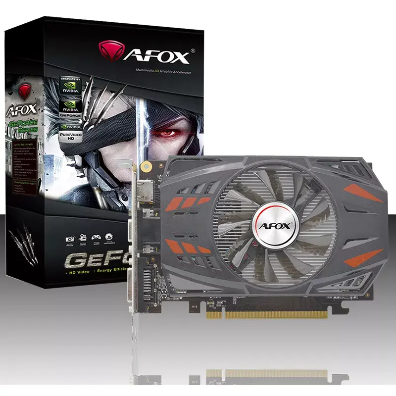 Graphics card AFOX GeForce GT 730 AF730-1024D3L7-V1 — 1 GB GDDR5, 128-bit, PCIe 2.0