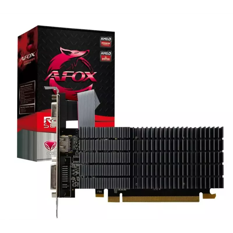 Graphics Card AFOX Radeon R5 230 1GB DDR3 AFR5230-1024D3L9-V2