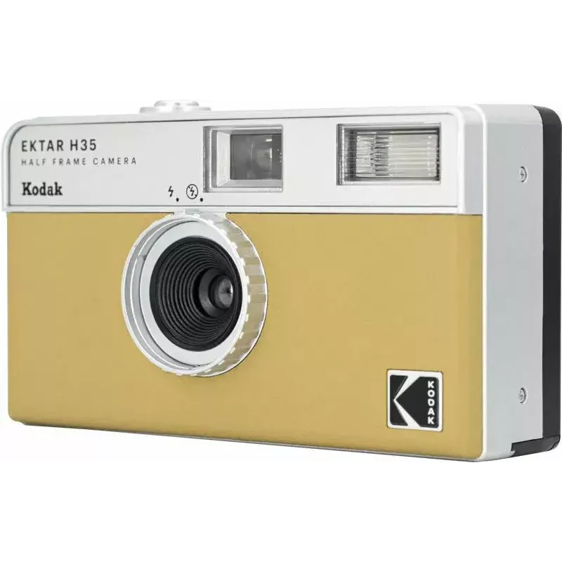 35mm film camera Kodak EKTAR H35 — sand color