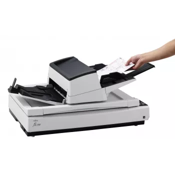 Ricoh fi-7700S Flatbed & ADF scanner 600 x 600 DPI A3 Black, White